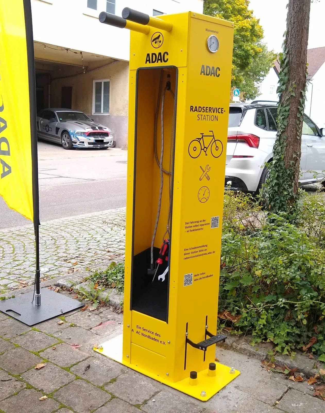 ADAC Radservice-Station in Grombach (Bild: Stadt Bad Rappenau)