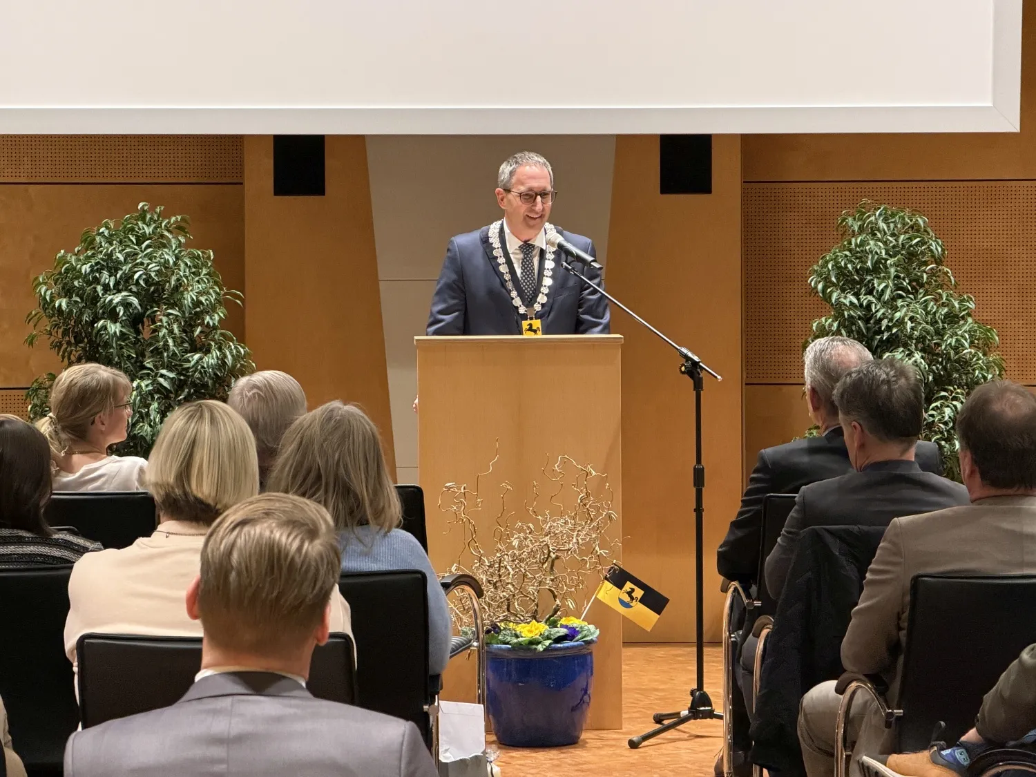 Verpflichtung von OB Sebastian Frei (Foto: Stadt Bad Rappenau)