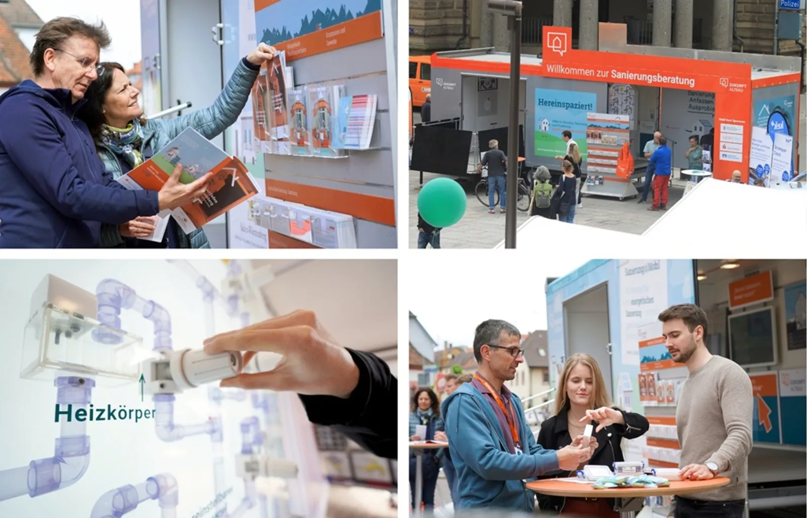 Das Sanierungsmobil Baden-Württemberg // Foto: Zukunft Altbau