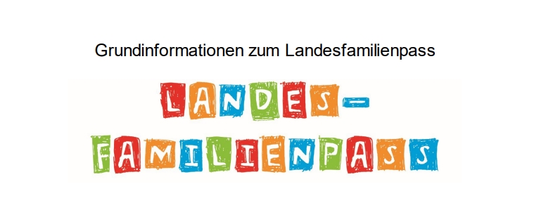 Screenshot Landesfamilienpass (Homepage des Sozialministeriums Baden-Württemberg)
