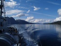 Minenjagdboot vor Norwegen 1