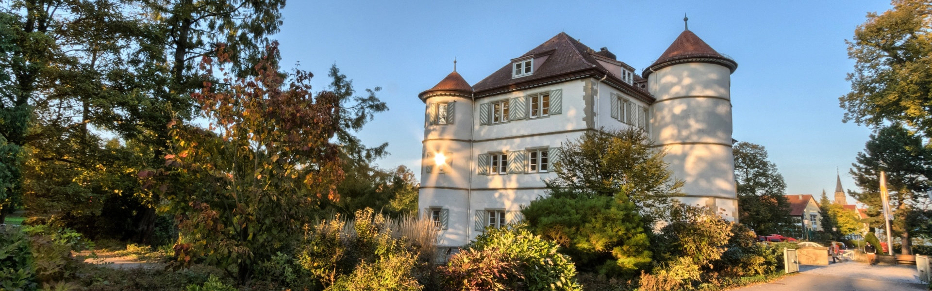 Wasserschloss im Frühjahr