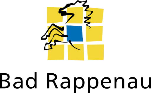 Logo der Stadt Bad Rappenau. Verlinkung zur Startseite